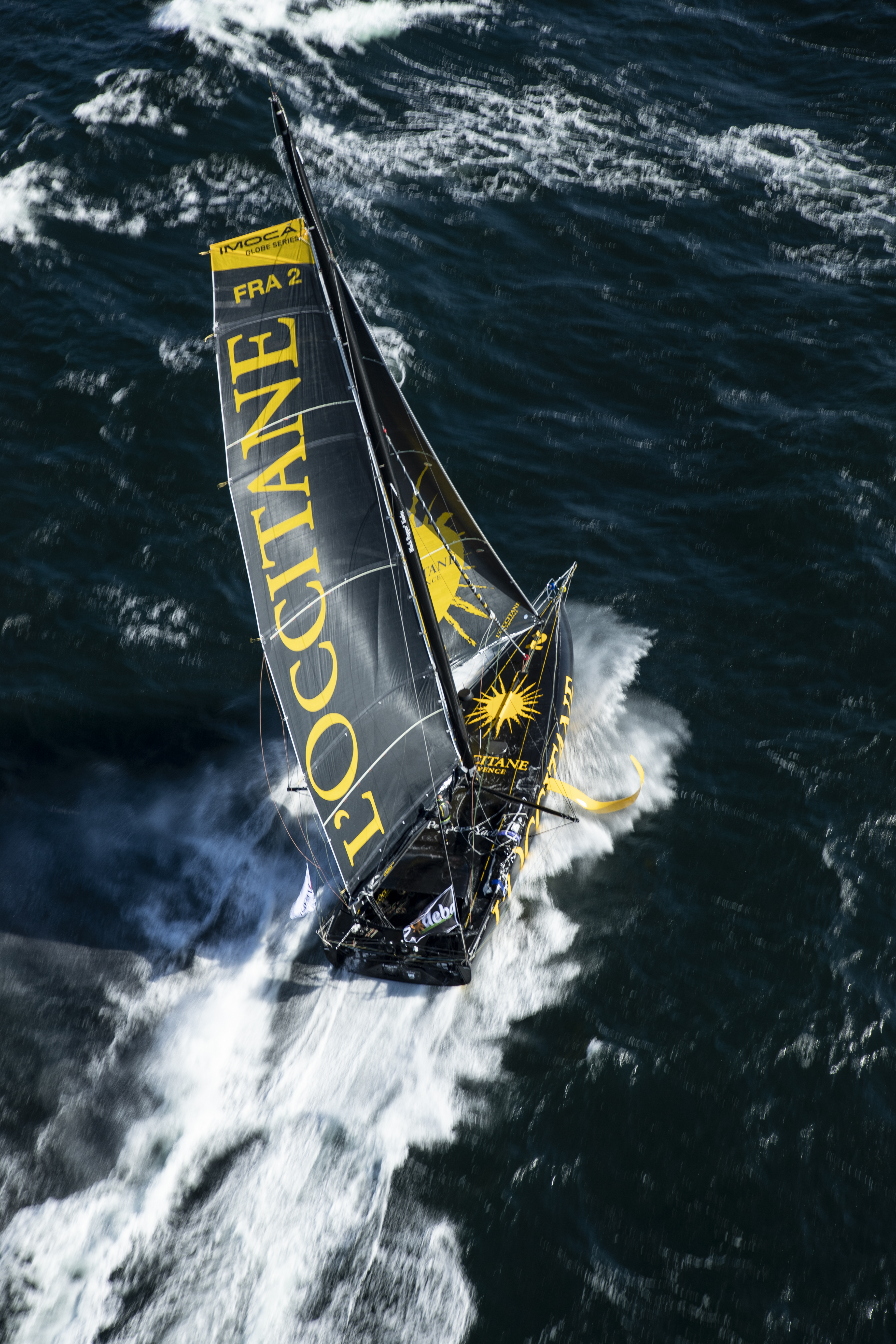 Bateau d'Armel Tripon - Photo Pierre Bouras / L'Occitane en Provence