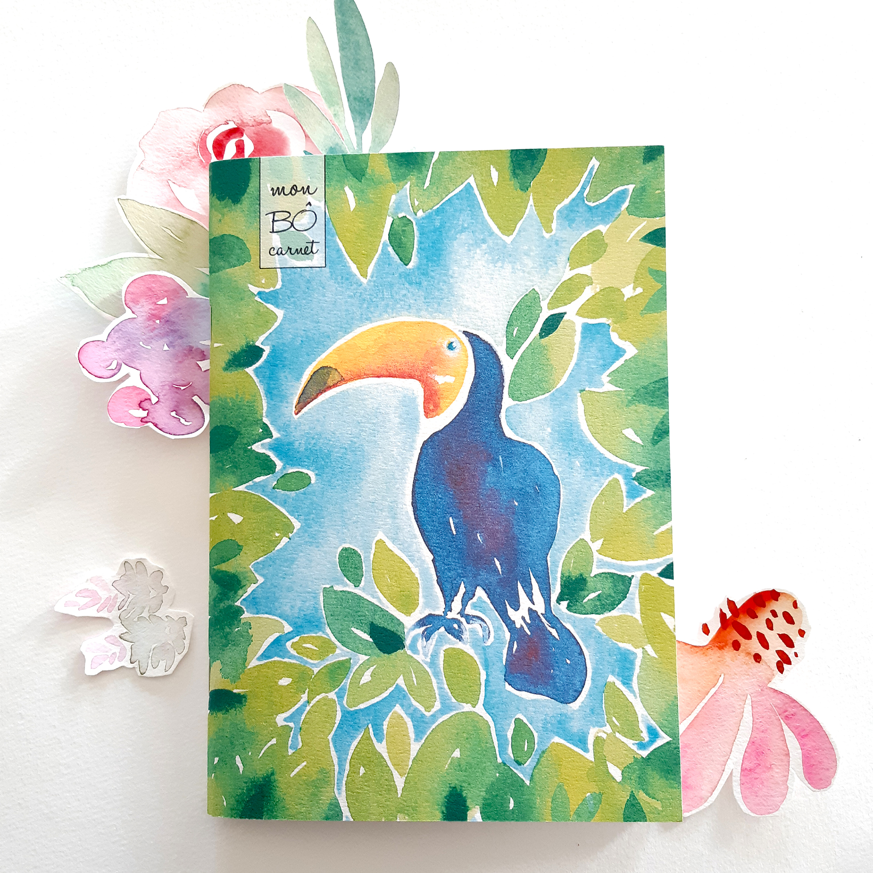 Carnet "Tropiques & toucan"